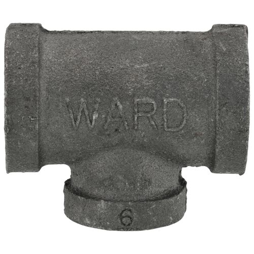 Main product image of 3/4" x 3/4" x 1/2" Black Tee, Class 150