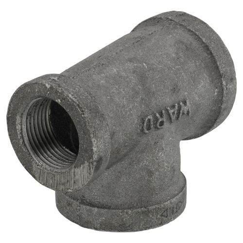 Main product image of 1" x 3/4" x 1" Black Tee, Class 150