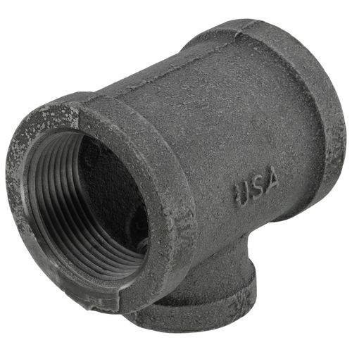 Main product image of 1-1/4" x 1-1/4" x 3/4" Black Tee, Class 150
