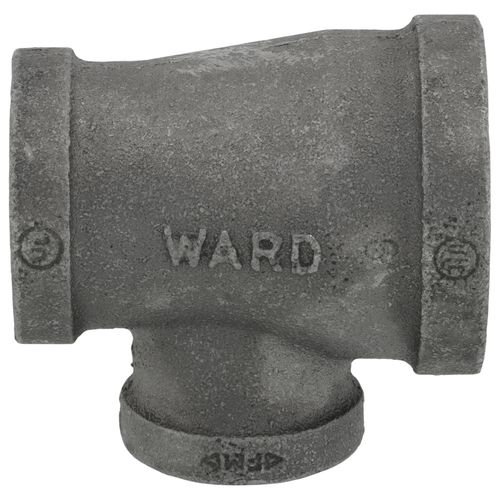 Main product image of 1-1/4" x 1" x 3/4" Black Tee, Class 150