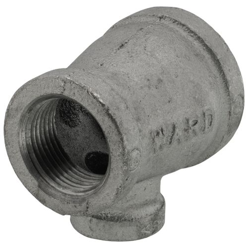 Main product image of 1-1/4" x 1" x 1/2" Black Tee, Class 150