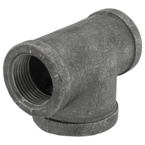 Main product image of 1" x 1" x 1-1/4" Black Tee, Class 150