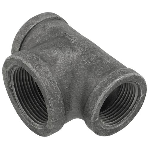 Main product image of 1" x 1" x 1-1/4" Black Tee, Class 150