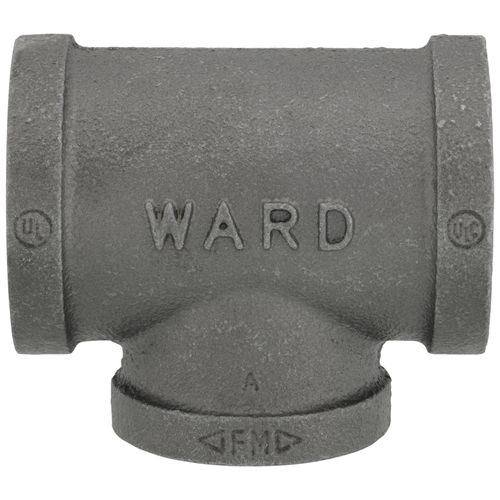 Main product image of 1-1/2" x 1-1/2" x 1-1/4" Black Tee, Class 150