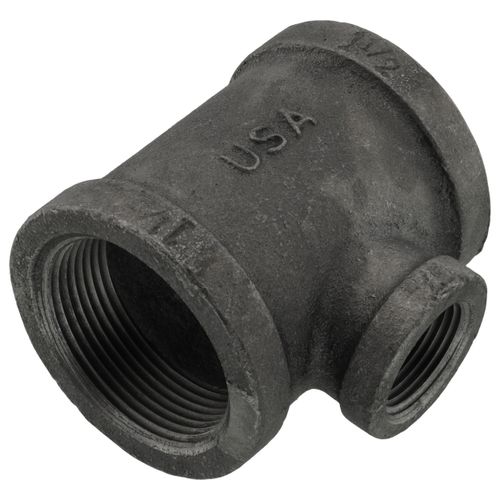 Main product image of 1-1/2" x 1-1/2" x 3/4" Black Tee, Class 150
