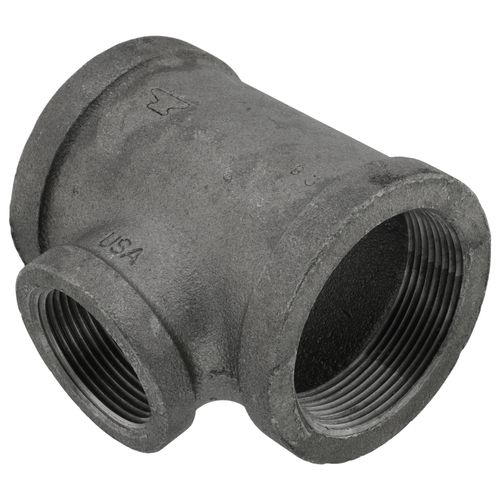 Main product image of 2" x 2" x 1-1/4" Black Tee, Class 150
