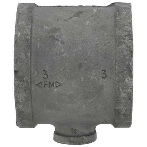 Main product image of 3" x 3" x 3/4" Black Tee, Class 150