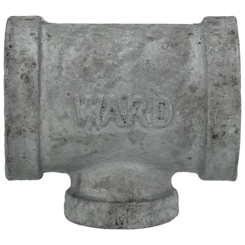Main product image of 1" x 1" x 1/2" Galv Tee, Class 150
