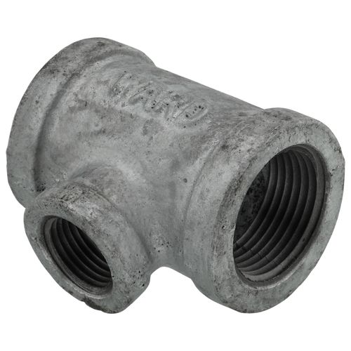 Main product image of 1" x 1" x 1/2" Galv Tee, Class 150