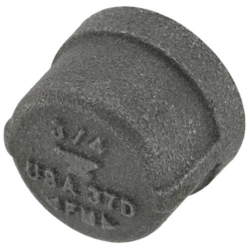 Main product image of 3/4" Black Cap, Class 150