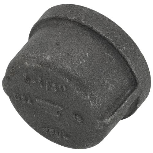 Main product image of 1-1/4" Black Cap, Class 150