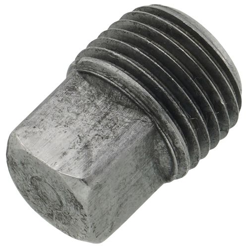 Main product image of 1/8" Black Steel Square Head Solid Pipe Plug, Class 150