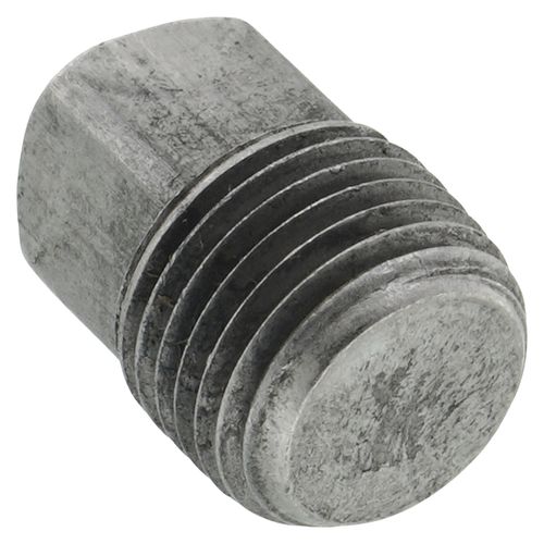 Main product image of 1/8" Black Steel Square Head Solid Pipe Plug, Class 150