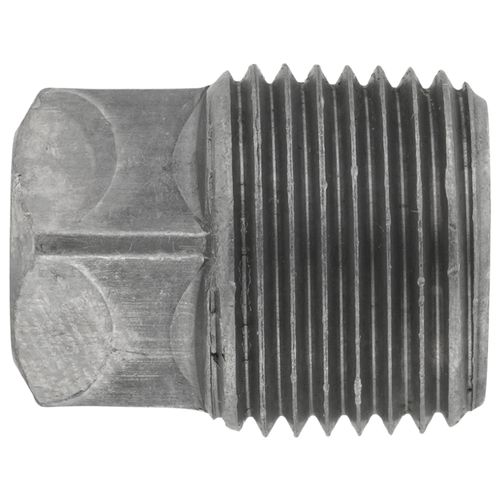 Main product image of 3/8" Black Steel Square Head Solid Pipe Plug, Class 150