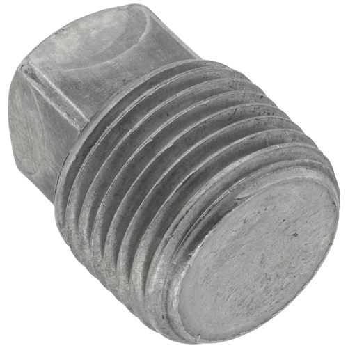 Main product image of 3/8" Black Steel Square Head Solid Pipe Plug, Class 150