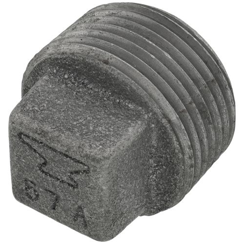 Main product image of 1" Black Regular Cored Plug, Class 150