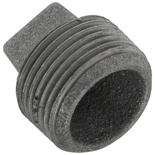Main product image of 1" Black Regular Cored Plug, Class 150