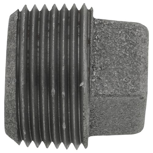 Main product image of 1" Black Regular Cored Plug, Class 150