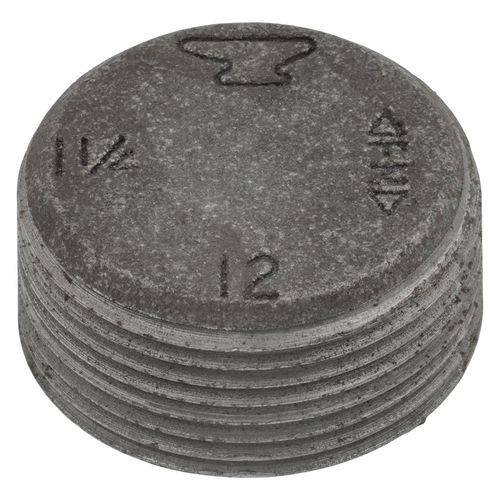 Main product image of 1-1/4" Black Countersunk Plug, Class 150