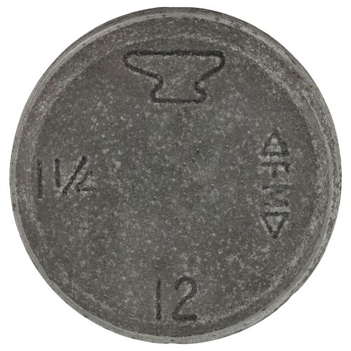 Main product image of 1-1/4" Black Countersunk Plug, Class 150
