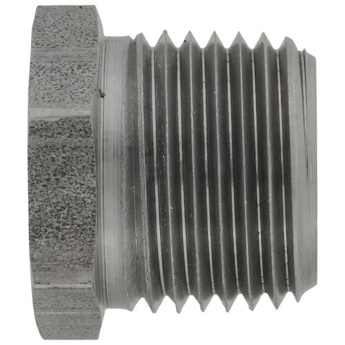 Main product image of 1/2" x 3/8" Black Steel Hexagon Bushing, Class 150