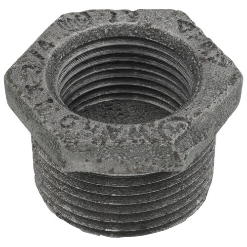 Main product image of 1" x 3/4" Black Hexagon Bushing, Class 150
