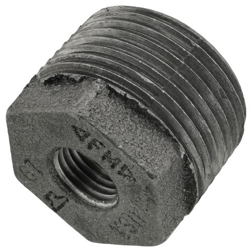 Main product image of 1" x 1/4" Black Hexagon Bushing, Class 150