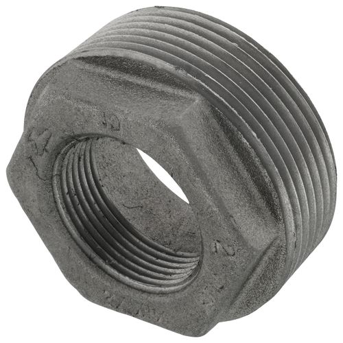 Main product image of 2-1/2" x 1-1/4" Black Hexagon Bushing, Class 150
