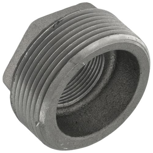 Main product image of 2-1/2" x 1-1/4" Black Hexagon Bushing, Class 150