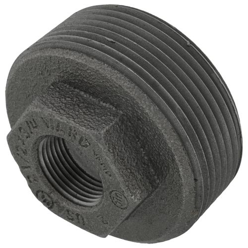 Main product image of 2-1/2" x 3/4" Black Hexagon Bushing, Class 150