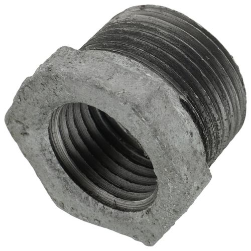 Main product image of 3/4" x 1/2" Galv Hexagon Bushing, Class 150