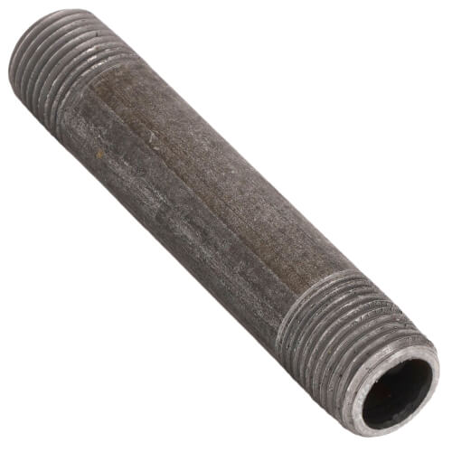 1/8" x 2" Black Nipple