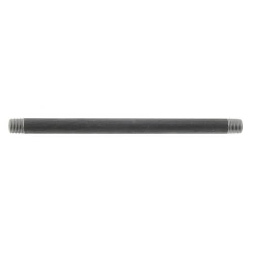 1/8" x 6" Black Nipple