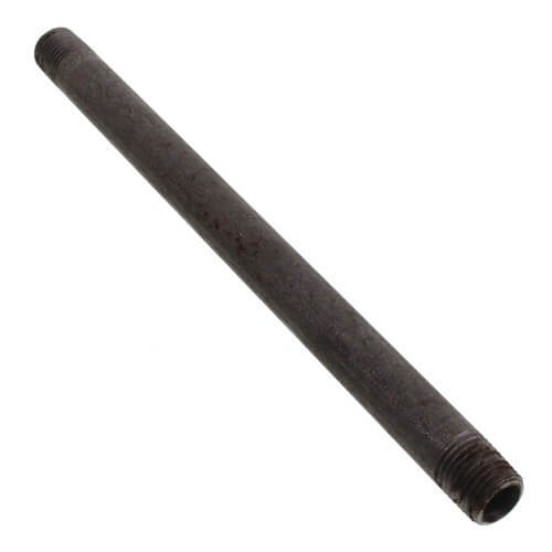 Main product image of 1/8" x 7-1/2" Schedule 40 Black Nipple