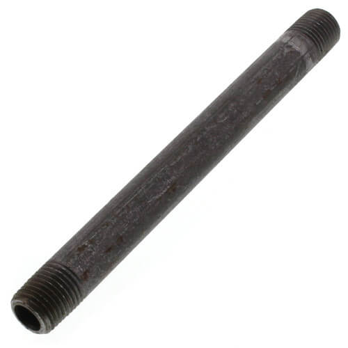 1/4" x 5-1/2" Black Nipple