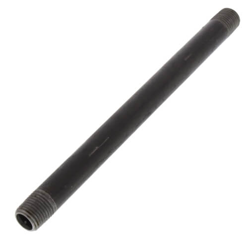 Main product image of 1/4" x 6-1/2" Schedule 40 Black Nipple