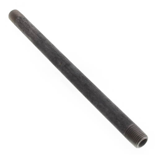 Main product image of 1/4" x 8" Schedule 40 Black Nipple
