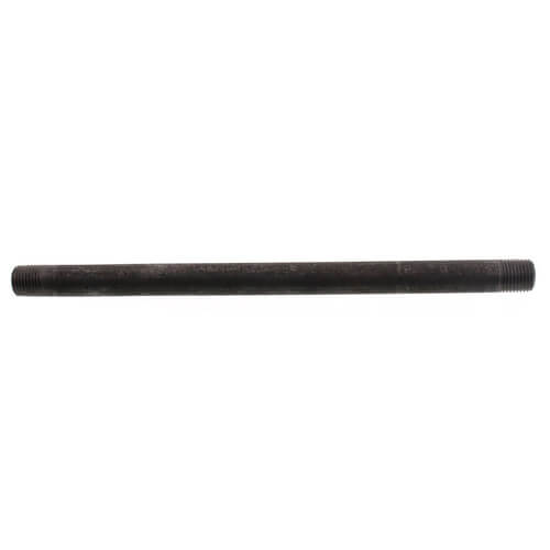 Main product image of 1/4" x 8-1/2" Schedule 40 Black Nipple