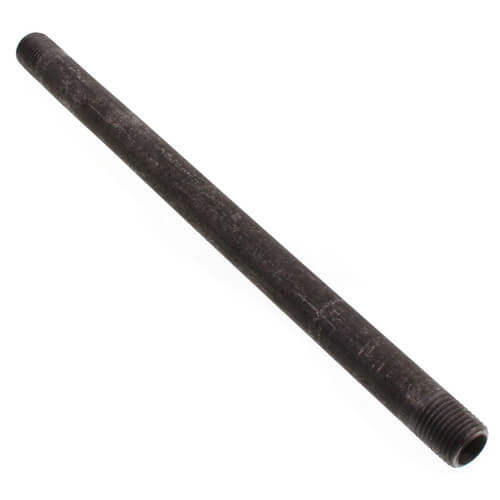 Main product image of 1/4" x 8-1/2" Schedule 40 Black Nipple