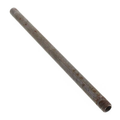 1/4" x 10" Black Nipple