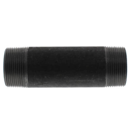 Main product image of 3/8" x 3-1/2" Schedule 40 Black Nipple