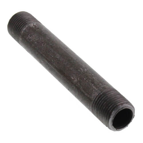 Main product image of 3/8" x 4" Schedule 40 Black Nipple