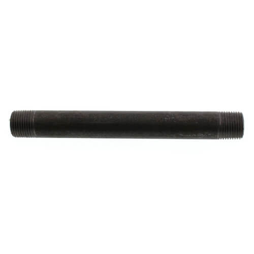Main product image of 3/8" x 5-1/2" Schedule 40 Black Nipple