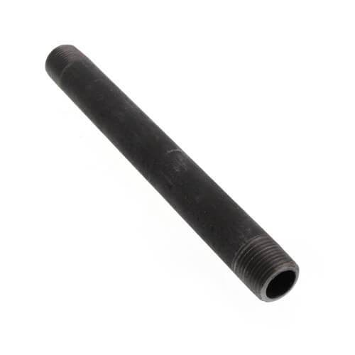 3/8" x 6" Black Nipple
