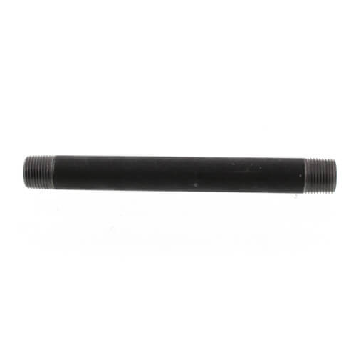 3/8" x 6" Black Nipple