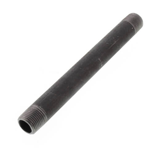 3/8" x 6" Black Nipple