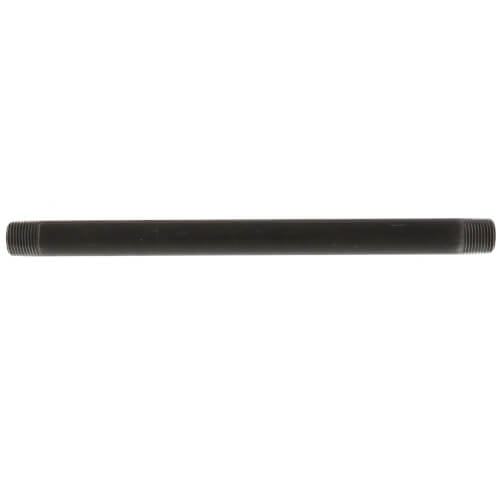 Main product image of 3/8" x 9" Schedule 40 Black Nipple
