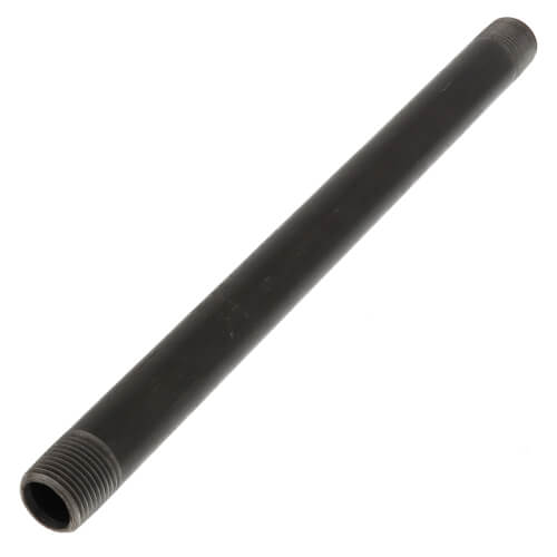 Main product image of 3/8" x 9" Schedule 40 Black Nipple