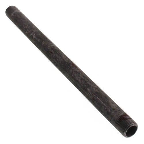 3/8" x 9-1/2" Black Nipple