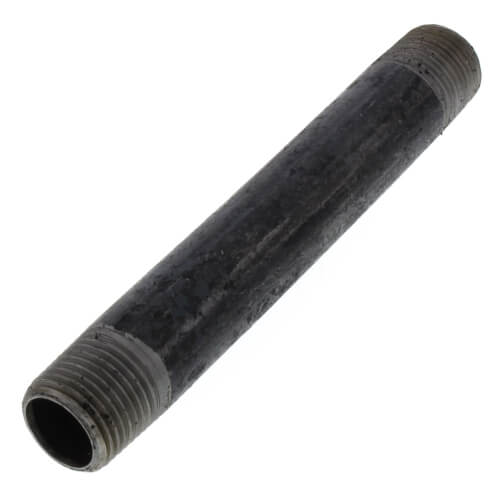 1/2" x 5-1/2" Black Nipple
